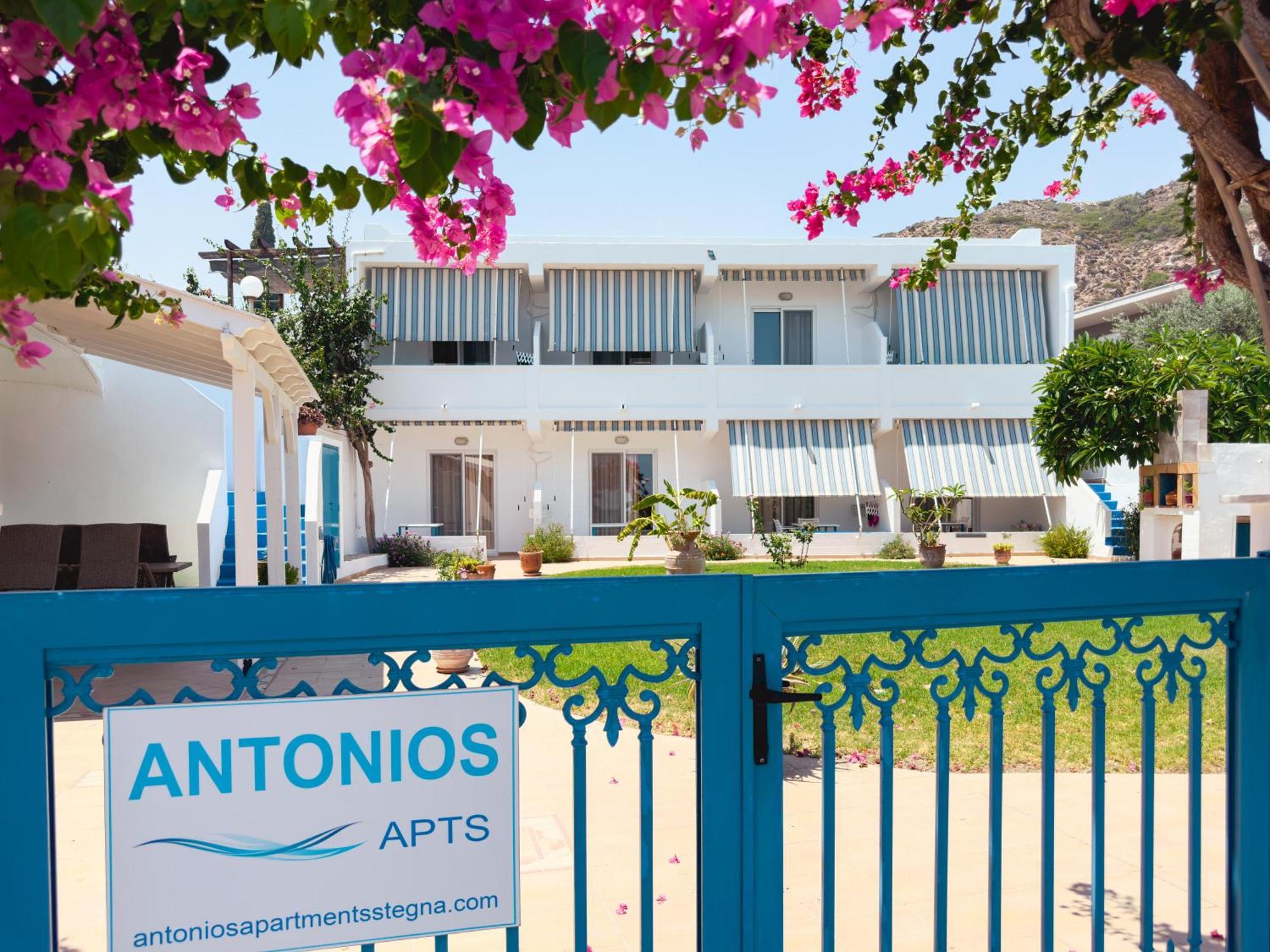Antonios Apartments Stegna Archangelos  Buitenkant foto